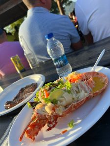 Local Food lunch at shirley's heights sunset party